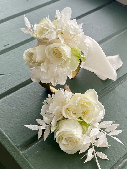 Wrist Corsage & Buttonhole Combo