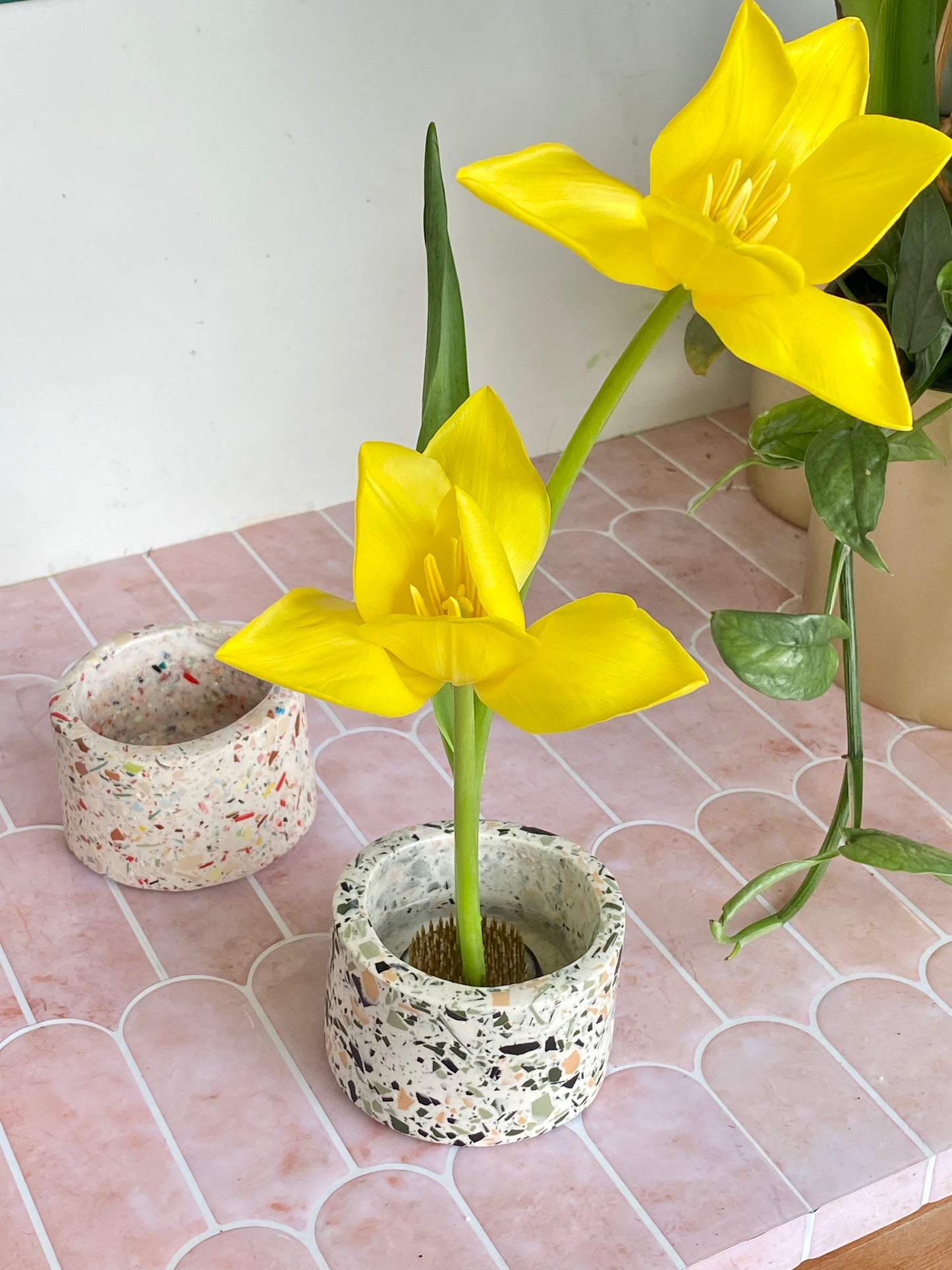 Confetti Forage Bowl + Flower Frog